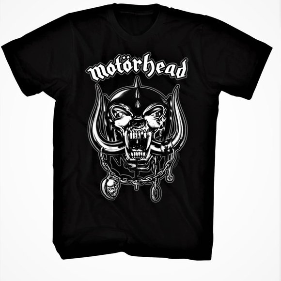 Motorhead Snaggletooth Logo metal rock Official T-Shirt 2XLT B&T NWT - Picture 1 of 4